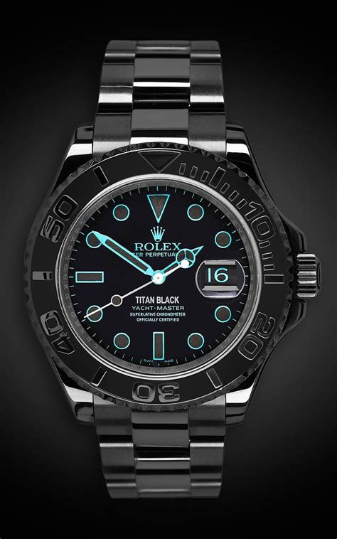 buy titan black rolex|all black rolex for sale.